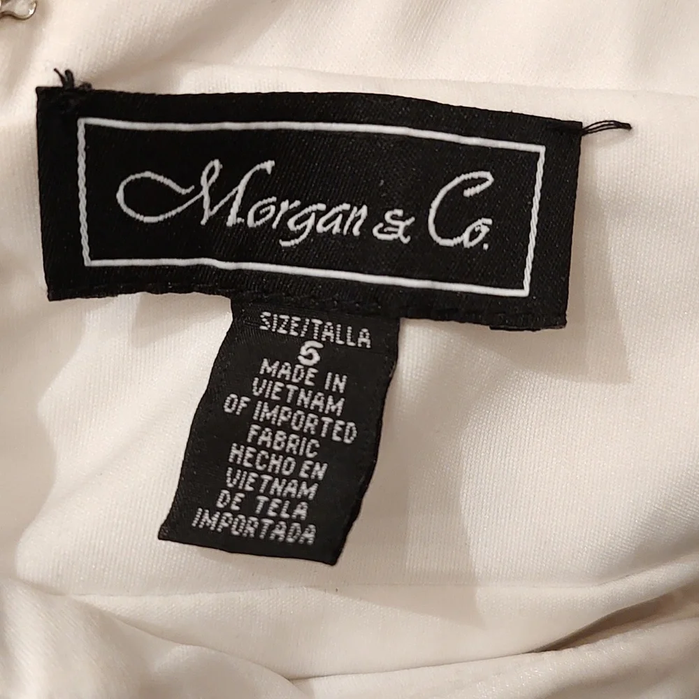 Morgan & Co. White Gown Size S - Picture 7 of 8